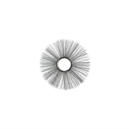 Borstring 7"x700 Stål